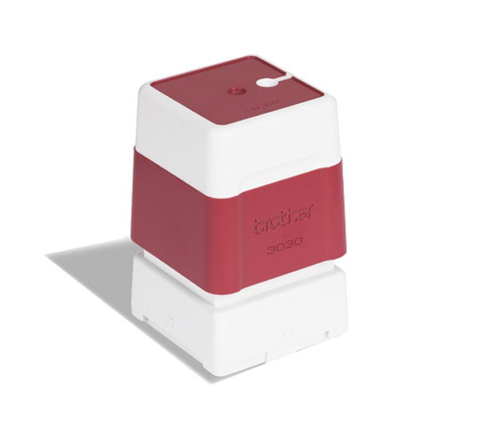 Original Brother Sello Rojo 30x30mm Pack 6