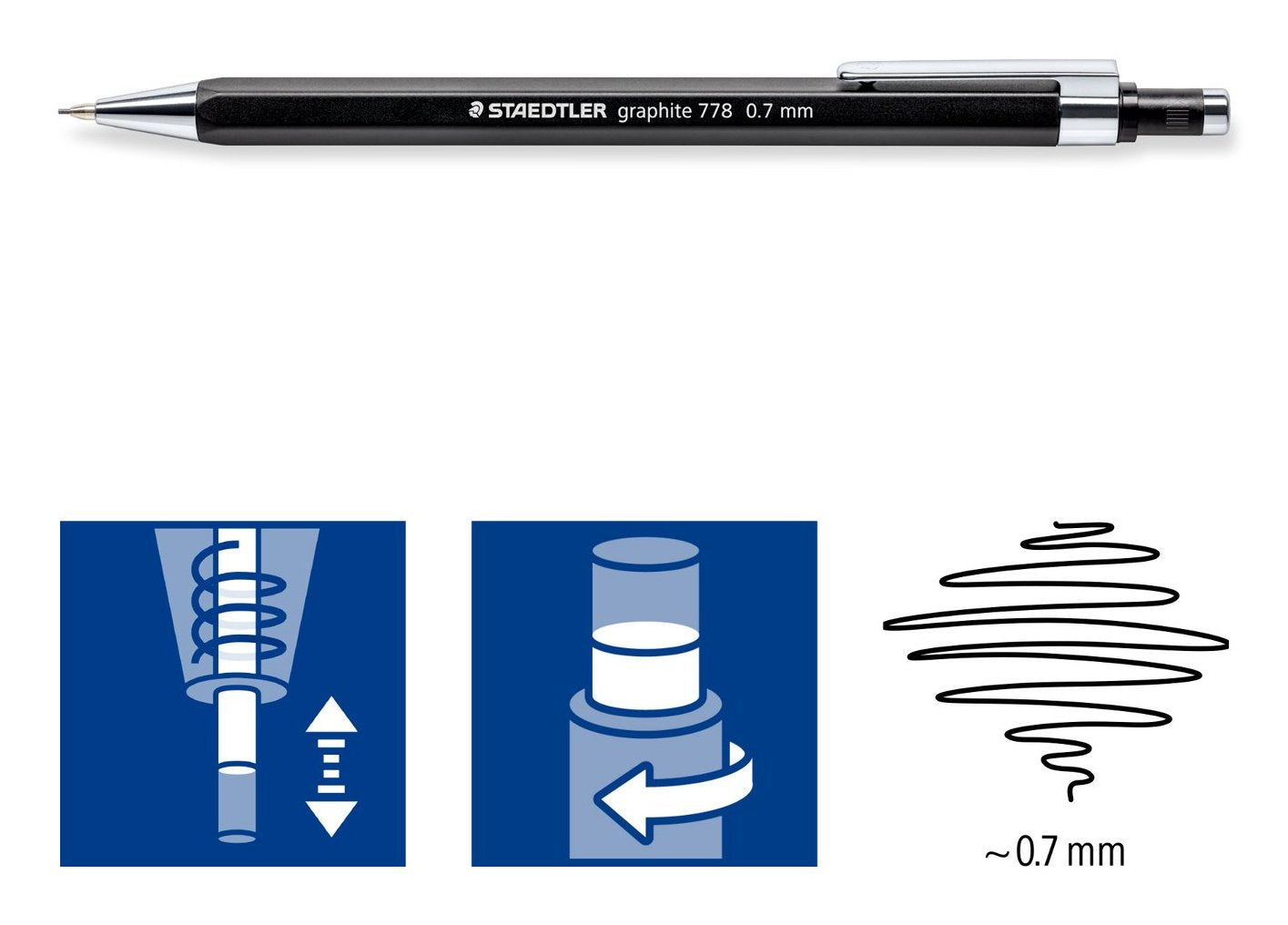 EAN 4007817140260 - Staedtler 778 07-9 lápiz mecánico 1 pieza(s) imagen 4