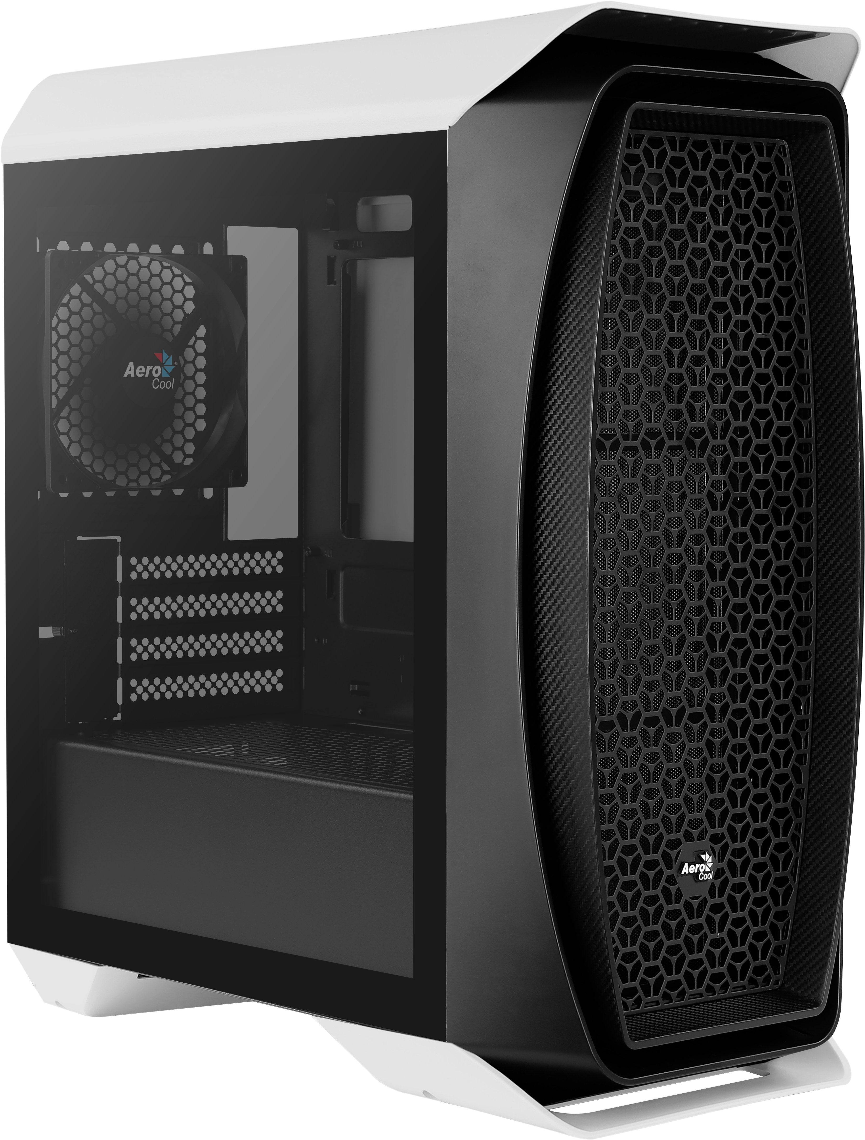 Caja Semitorre Aerocool Aero One Mini White 2*Usb 3.0 Hd Audio+Mic