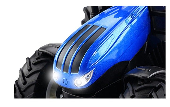 Amewi Rc Traktor Mit Räum-Schiebeschild Liion 500mah Azul/6+