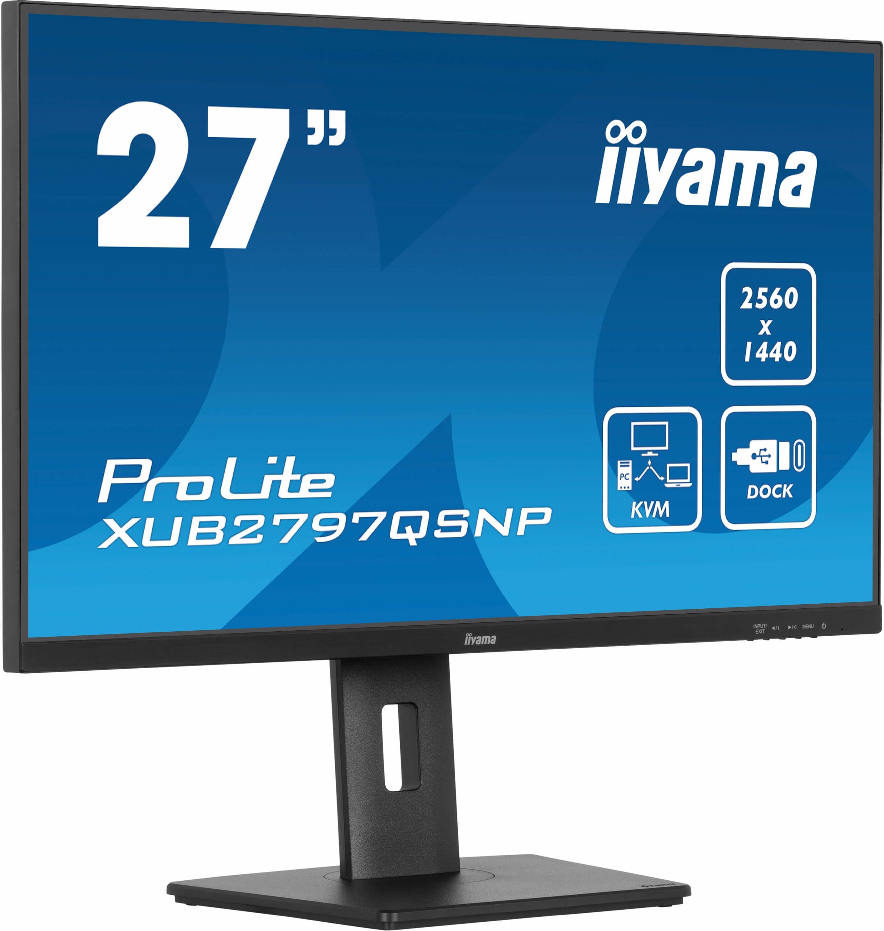 EAN 4948570124329 - iiyama ProLite XUB2797QSNP-B1 pantalla para PC 68,6 cm (27") 2560 x 1440 Pixeles Quad HD LED Negro imagen 4