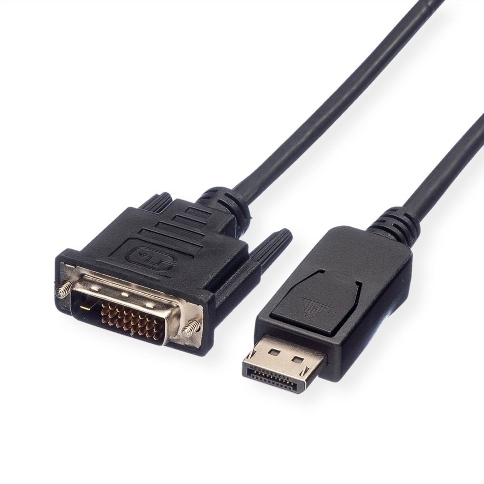 EAN 7611990129744 - VALUE 11.99.5616 adaptador de cable de vídeo 3 m DisplayPort DVI-D Negro imagen 1