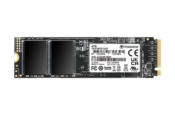 Disco M.2 Nvme 1tb Transcend Ts1tmte720t-Vs1 2280 Pcie Gen 4x4 Extended Temp.
