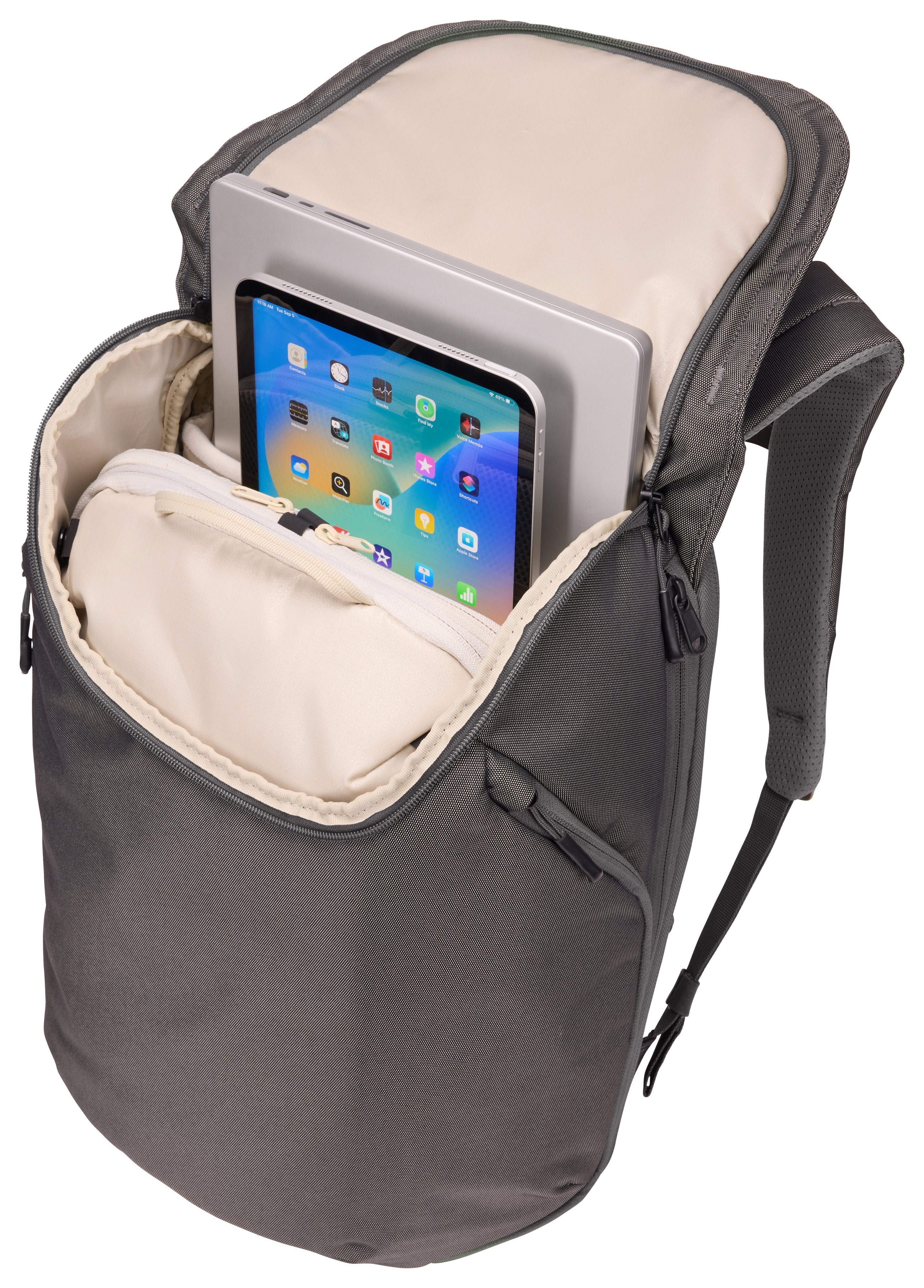 EAN 0085854255868 - Thule Subterra 2 TSTB434 Vetiver Gray mochila Mochila de viaje Gris Poliéster imagen 13