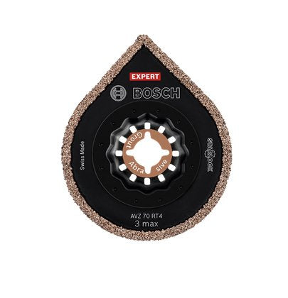 Removedor De Mortero Bosch Expert Avz 70 Rt4 Lechada + Abrasivo, Ø 70 Mm, Hoja De Sierra (Carburo-Riff, Ancho De Corte 2,5 Mm)2608900041