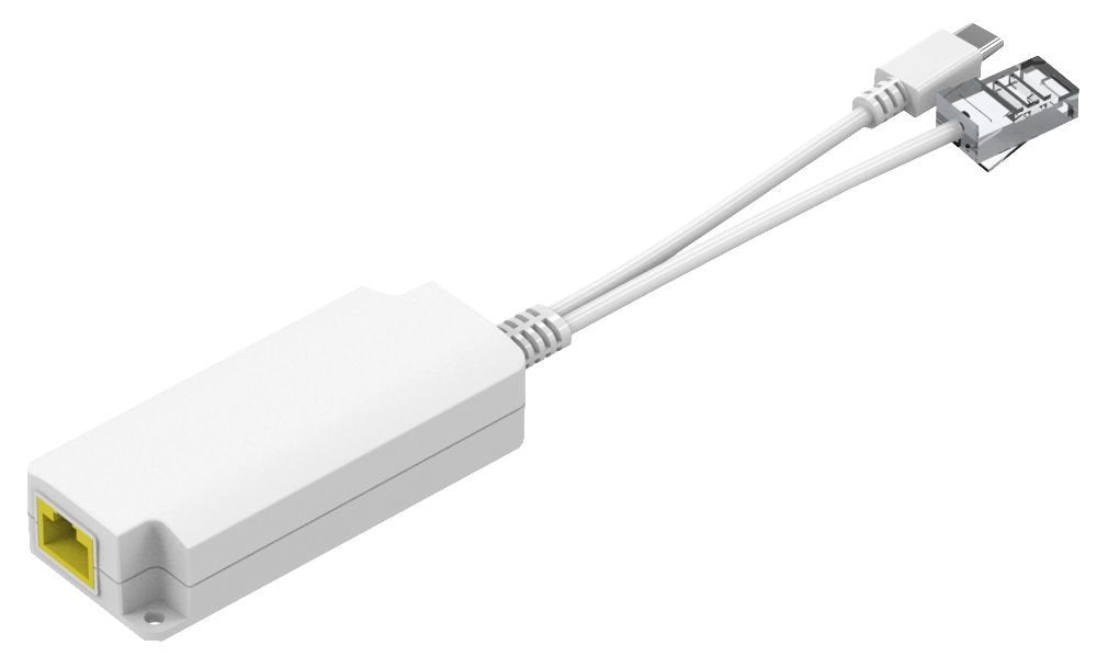 EAN 5704174977438 - Microconnect MC-POESPLITTER-CW divisor de red Energía sobre Ethernet (PoE) Blanco imagen 1