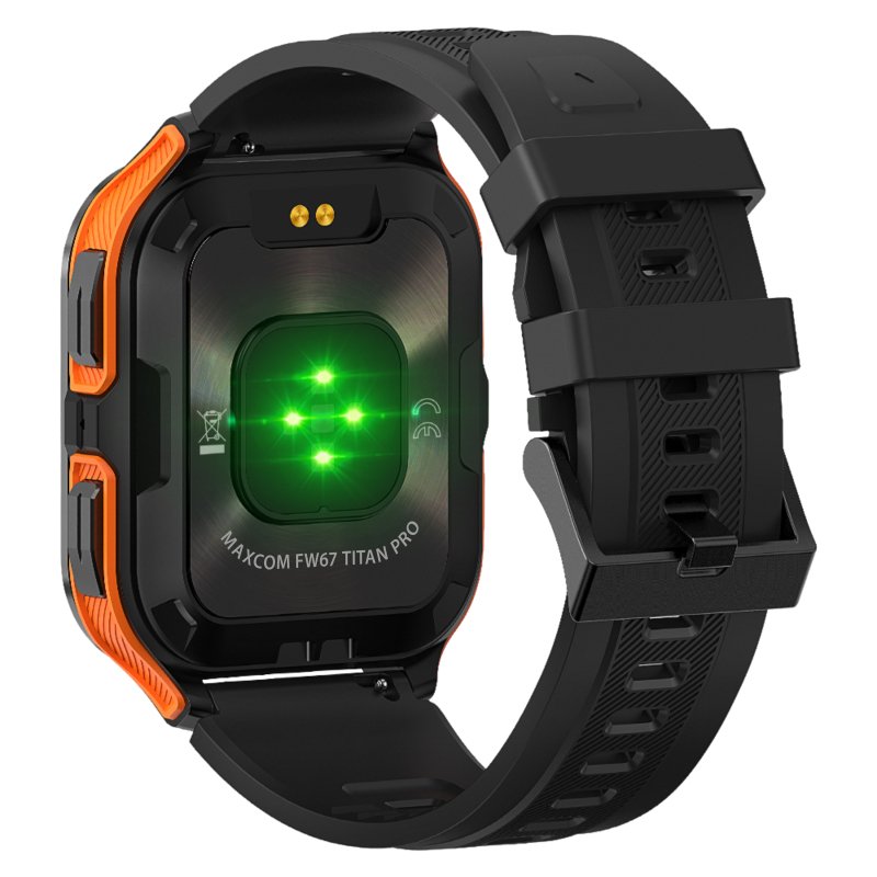EAN 5908235977812 - MaxCom FW67 TITAN PRO 4,7 cm (1.85") IPS 44 mm Digital 320 x 382 Pixeles Pantalla táctil Negro, Naranja imagen 2