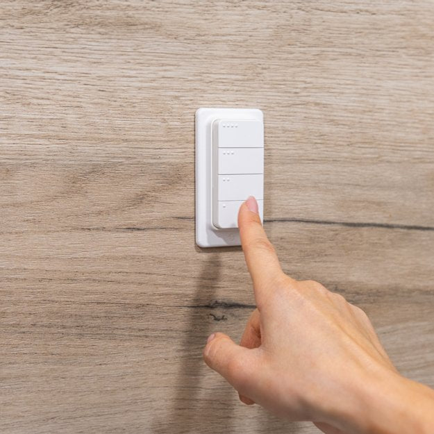 Shelly Blu Rc Botón 4, Botón Blanco Shelly_b_rc_4