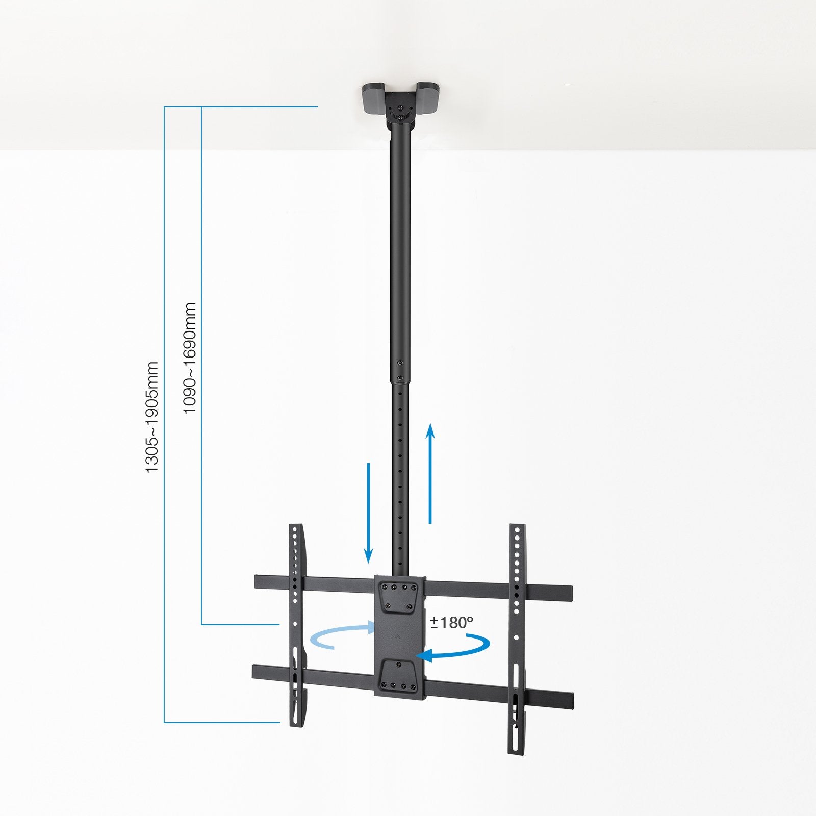 EAN 8433281014817 - TooQ LPCE1186TSLI-XL-B soporte para TV 2,18 m (86") imagen 4