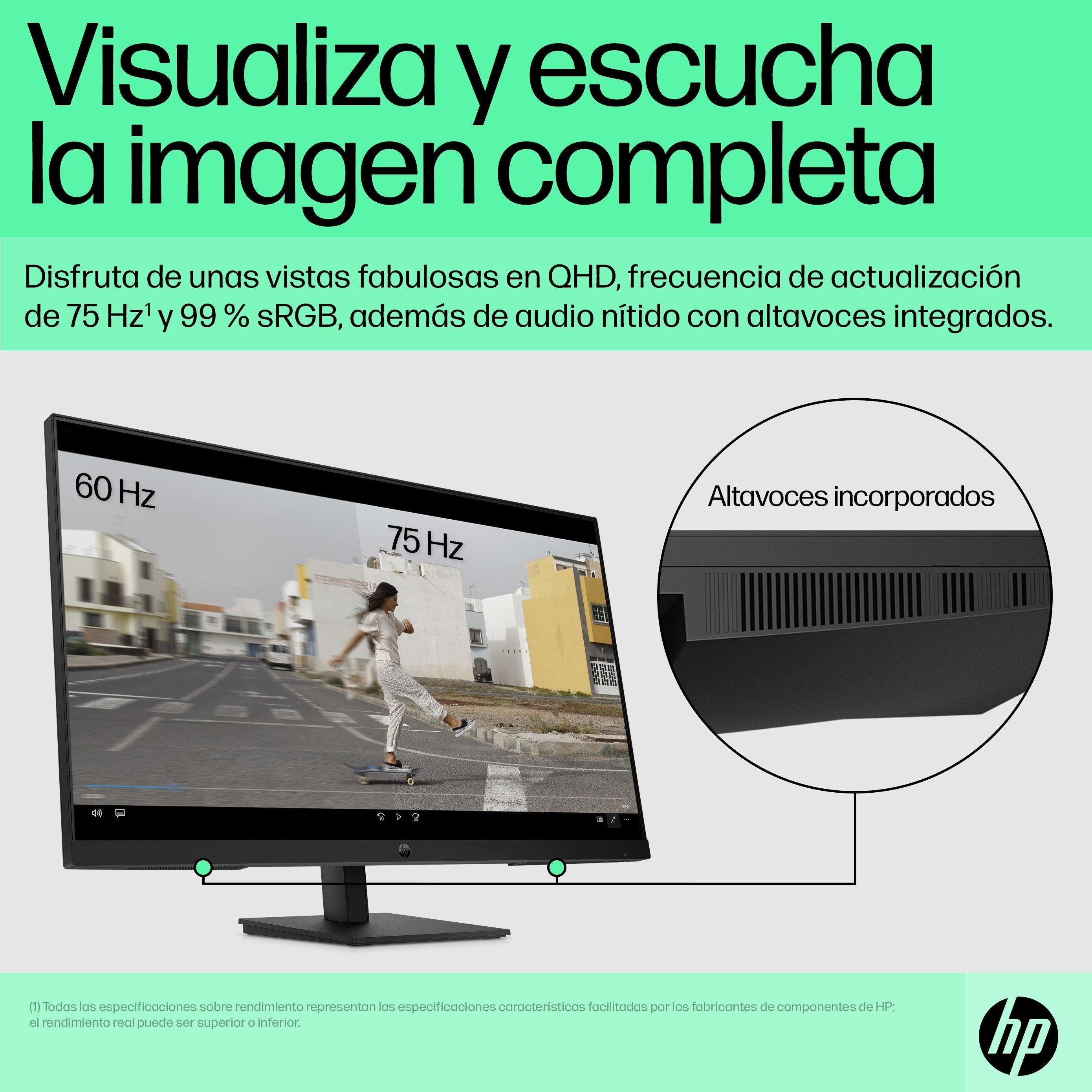 EAN 196548135516 - HP P32u G5 QHD USB-C Monitor pantalla para PC 80 cm (31.5") 2560 x 1440 Pixeles Quad HD LCD Negro imagen 14