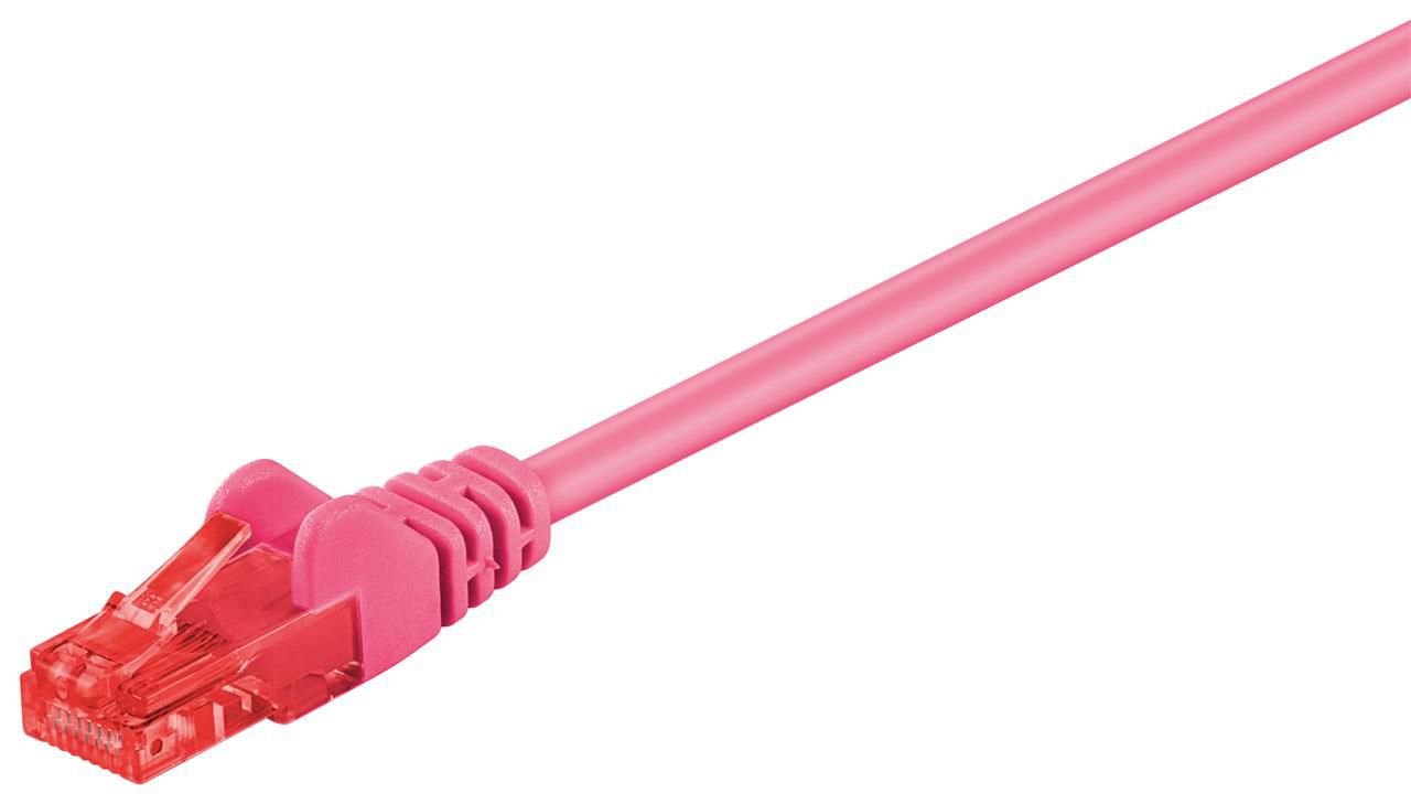 U/Utp Cat6 2m Pink Pvc - Warranty: 300m