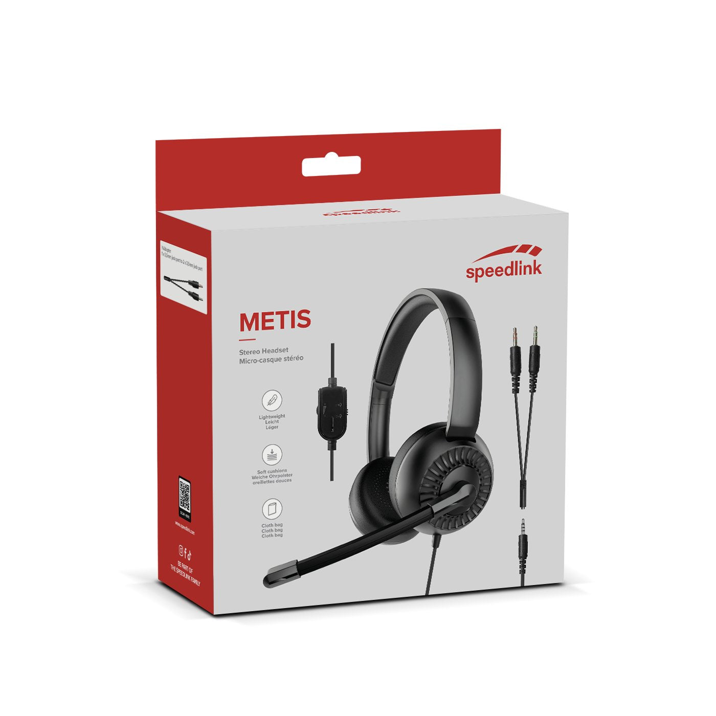 Auriculares Speedlink Metis Alámbrico Diadema Juego Negro