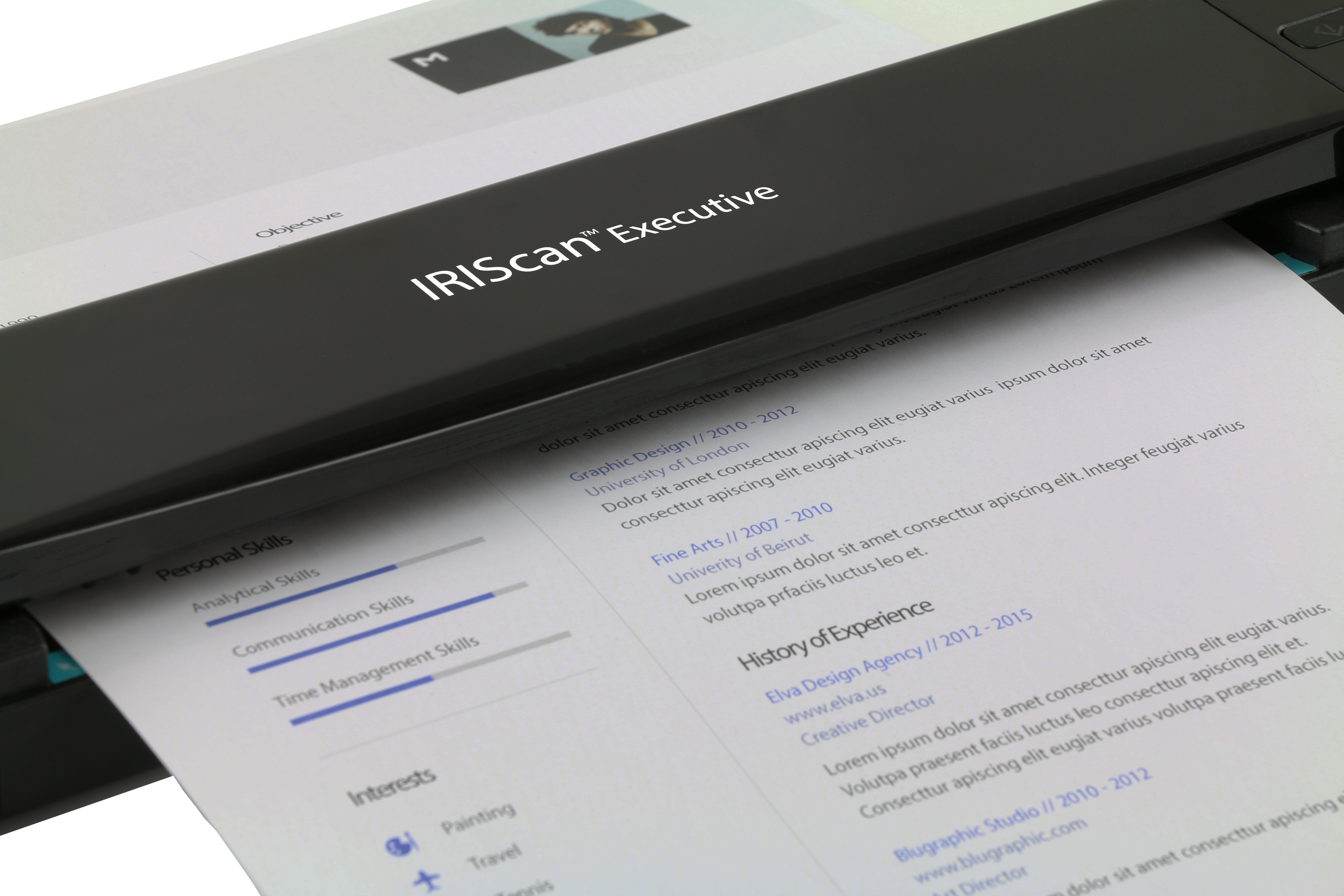 Iris Iriscan Executive 4 Duplex Duplex, Cis, 1200 X 1200 Dpi Max, Usb