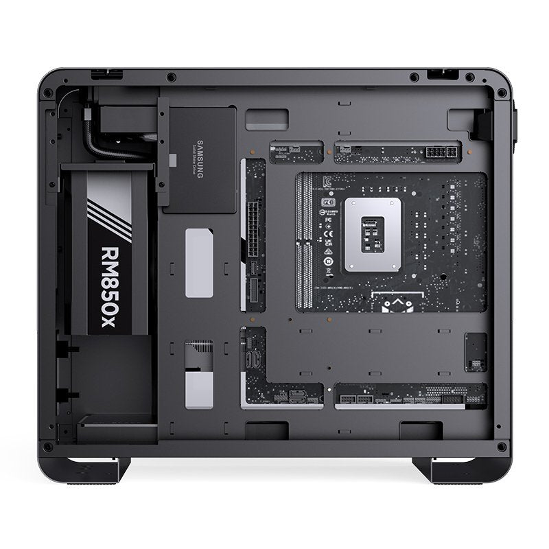 Jonsbo U4 Mini Micro-Atx-Carcasa, Tempered Glass - Negro