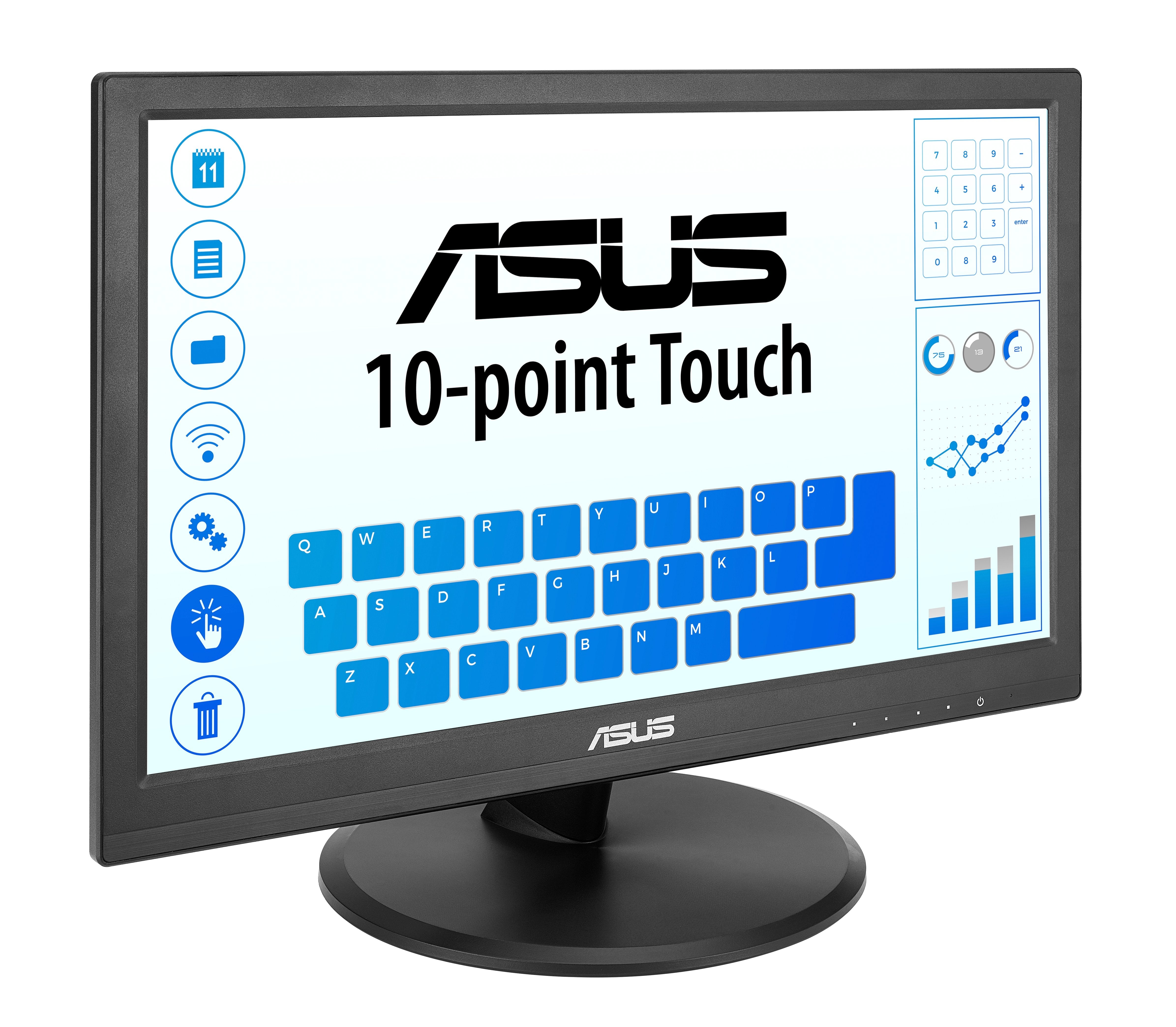 Monitor Tactil Asus Touch Vt169he 16" Fhd Hdmi