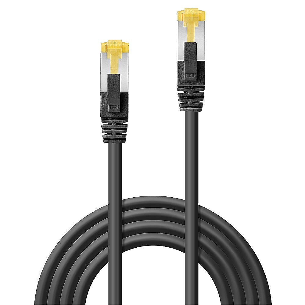Cable Lindy De Red Cat.6a U Utp Lszh Cable, Negro 10pcs 3m