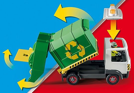 EAN 4008789712349 - Playmobil City Life Recycling Truck imagen 5