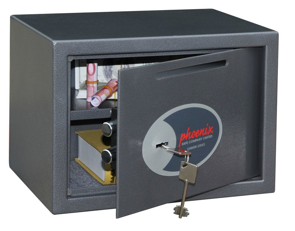 Caja Fuerte Antirrobo Phoenix Ss0802kd Vela Home Office