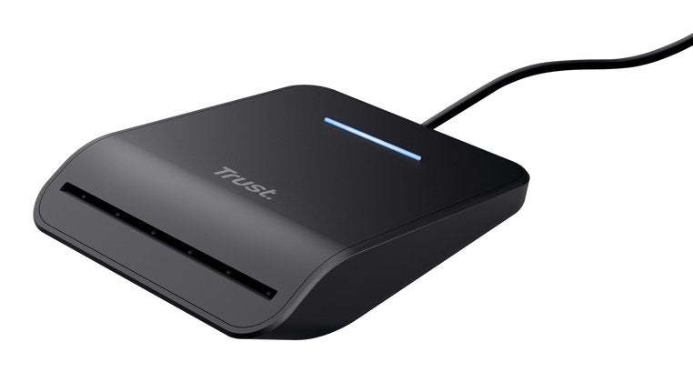 EAN 8713439260618 - Trust Primo lector de tarjeta inteligente Interior USB USB Tipo C Negro imagen 3