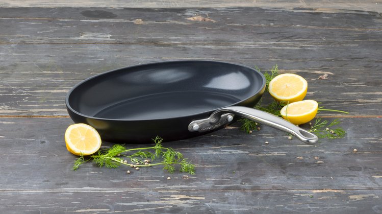 Greenpan Barcelona Pro Fischpfanne 33cm Schwarz