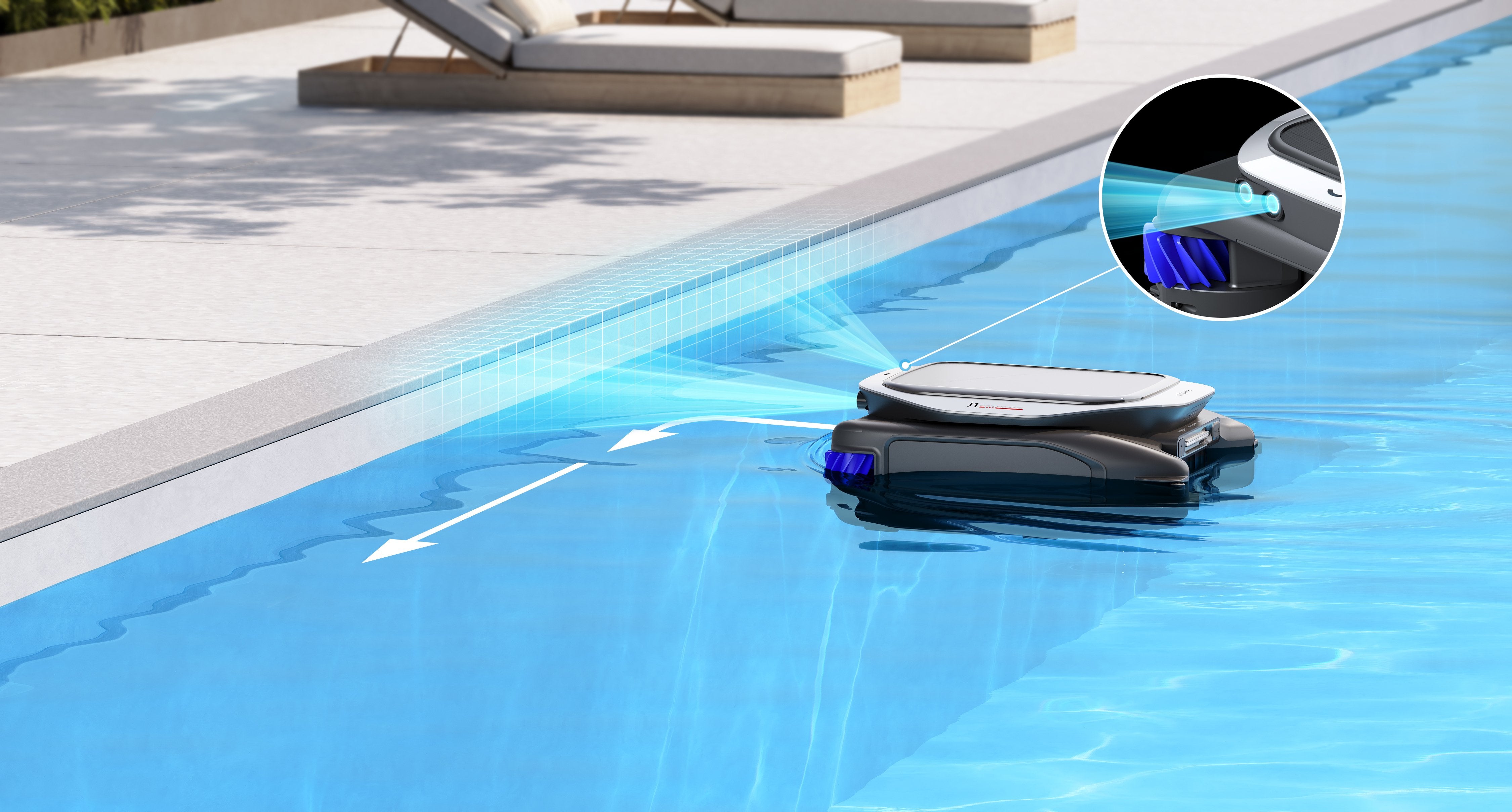 EAN 6978144670134 - Dreame J1 Robot limpiafondos para piscina imagen 9