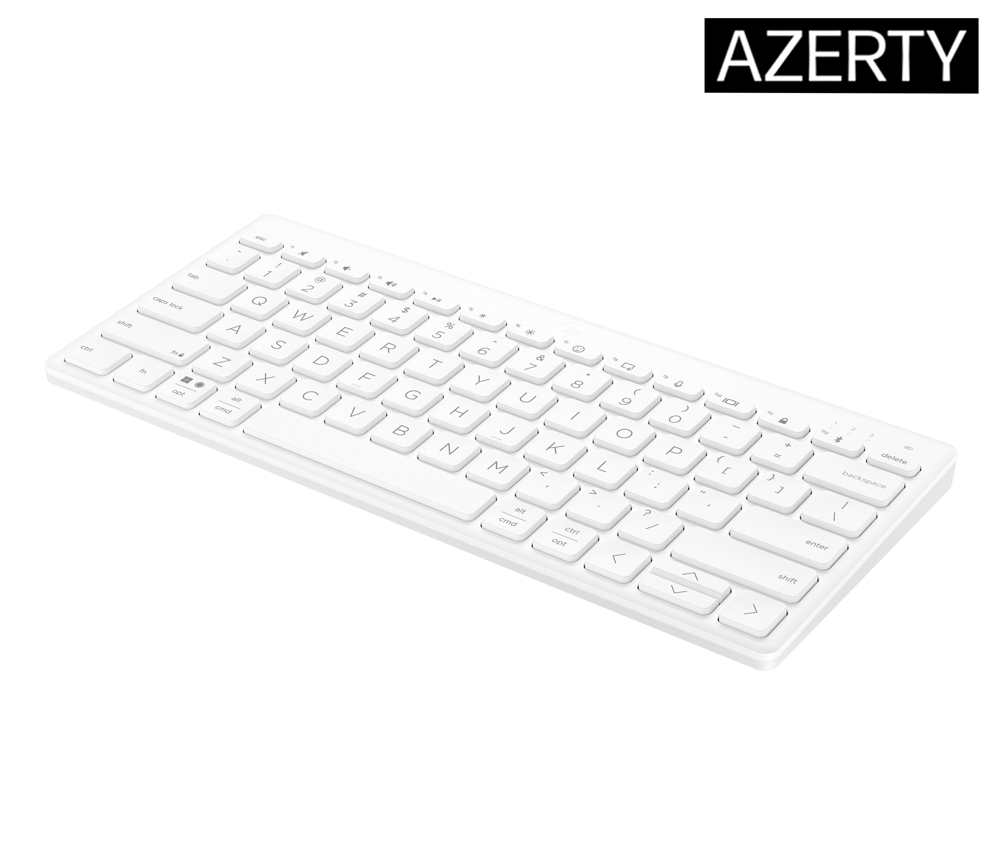 EAN 0196548516667 - HP 350 WHT Compact Multi-Devic - Tastatur - Bluetooth 5 teclado Hogar Blanco imagen 7