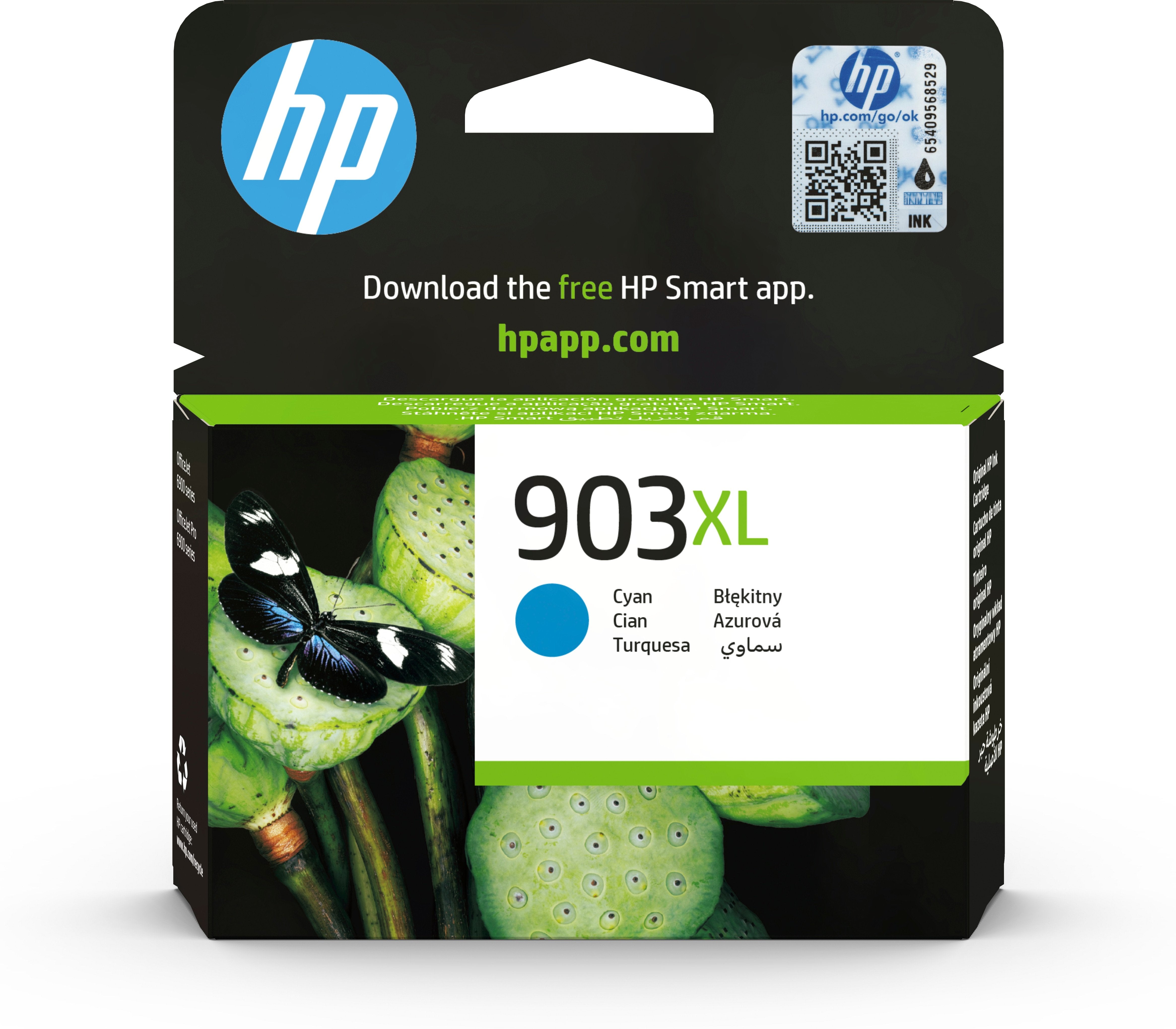 Tinta Original Hp 903 Xl Alta Capacidad Cian