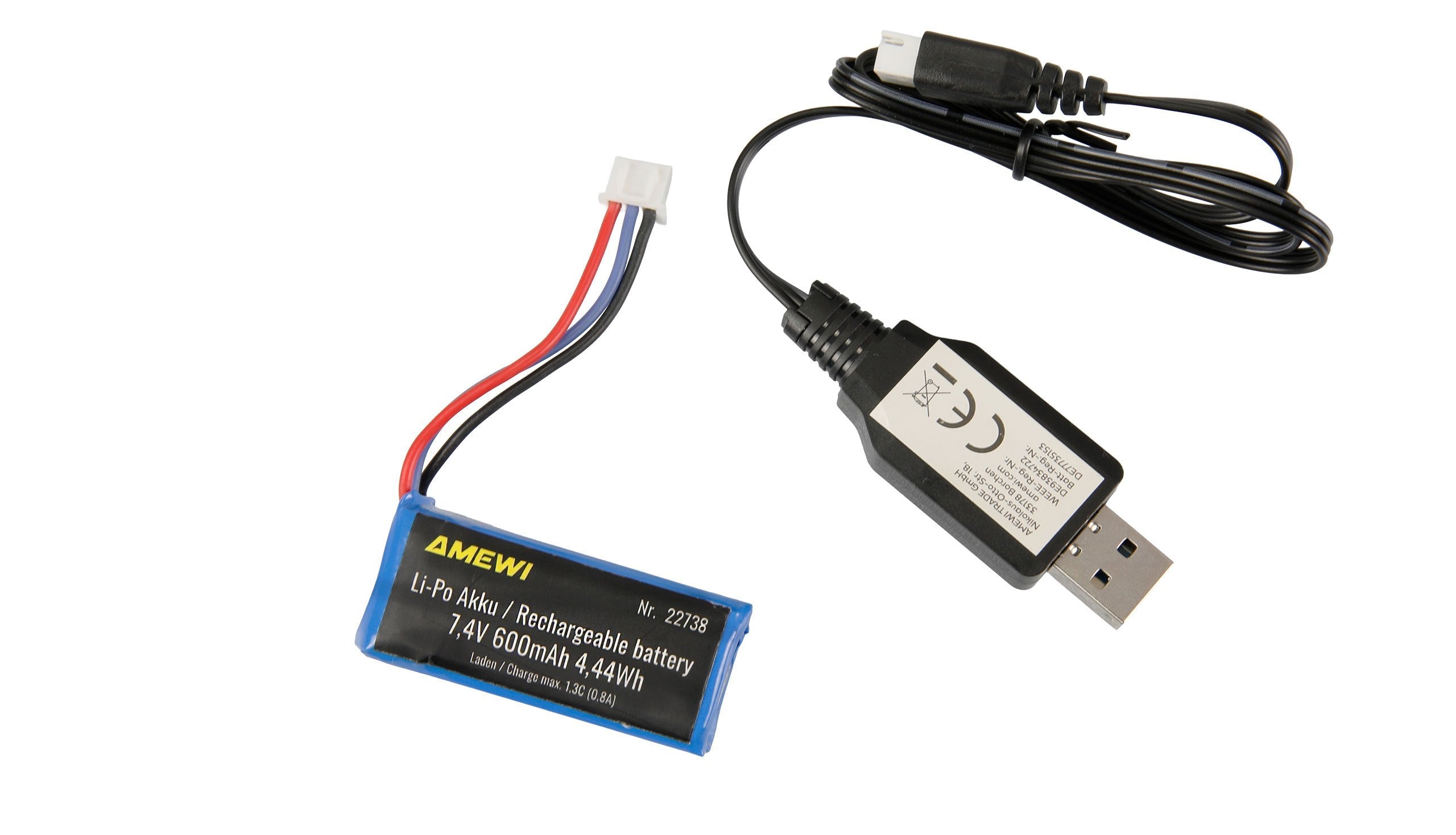 EAN 4262500346408 - Amewi 22738 modelo controlado por radio Camión oruga Motor eléctrico 1:14 imagen 12