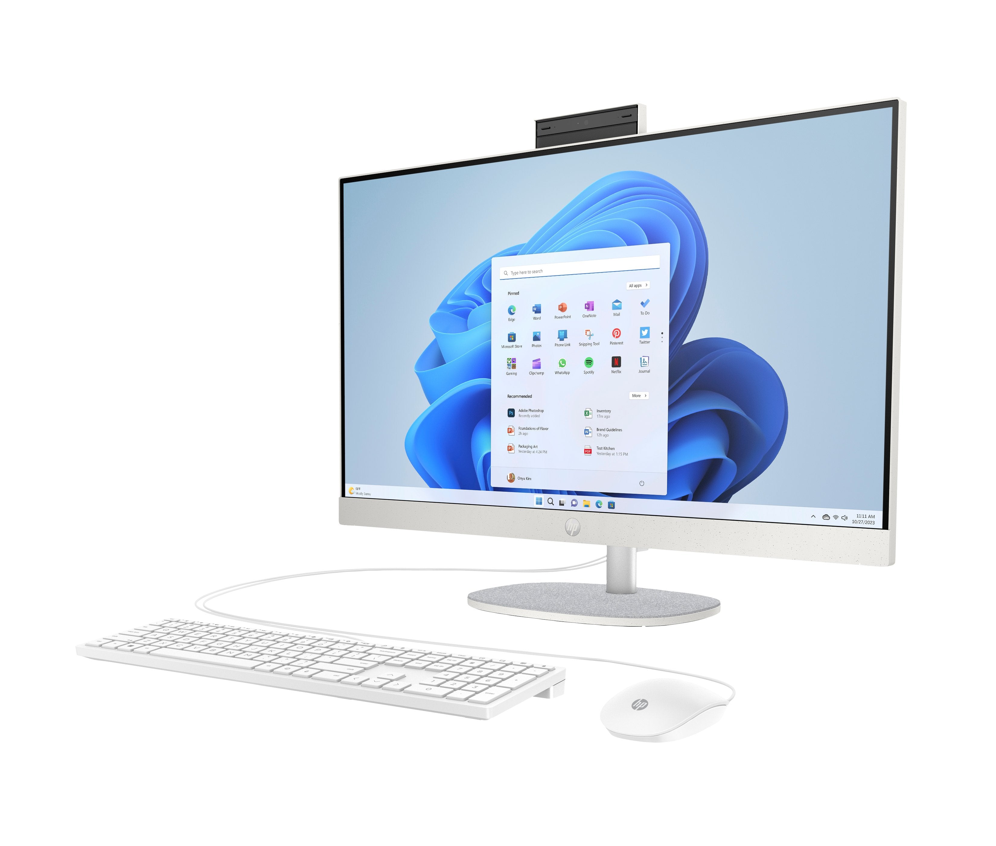Pc Aio Hp Omnistudio 27-Cr0130ns I5-1335u 8gb 512gb 27" Fdos