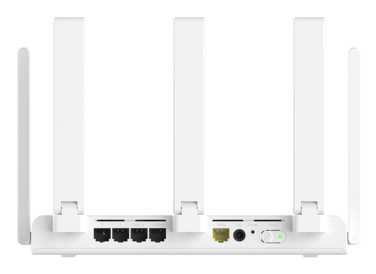 EAN 6976915001736 - Ruijie Networks RG-EW3000GX router inalámbrico Gigabit Ethernet Doble banda (2,4 GHz / 5 GHz) Blanco imagen 3