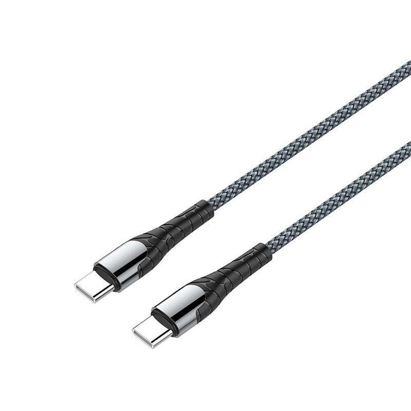 Cable Colorway Tipo C - Tipo C (Pd Fast Charging 65w) 3.0? 1m Gray