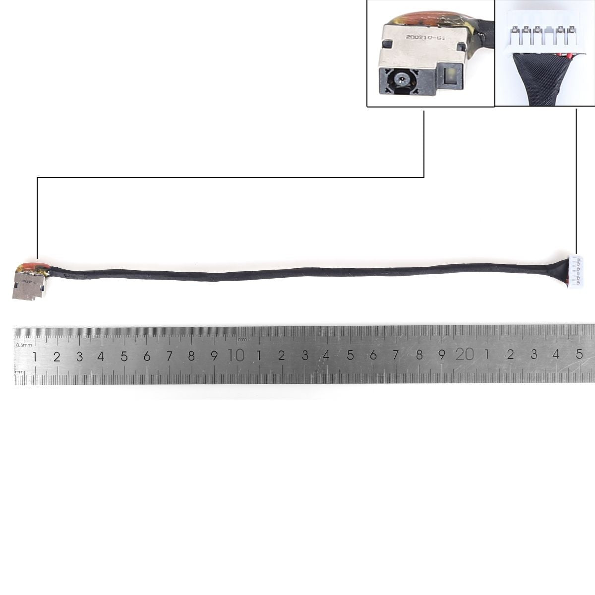 Conector Dc Jack Para Portátil Hp Pavilion Gaming 15-Ec2001Nu L71032-Y75 Pj1132