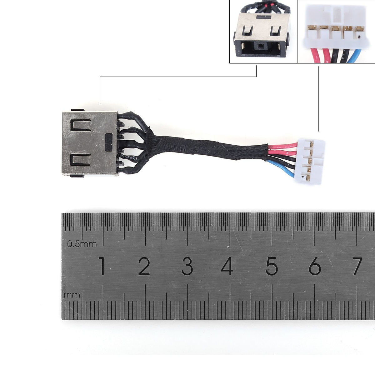 Conector Dc Jack Para Portátil Lenovo Yoga 720-15Ikb Pj760-2