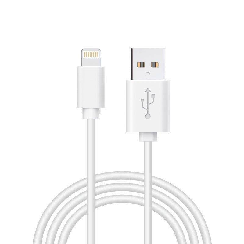 Cable Cool Lightning 1m Blanco