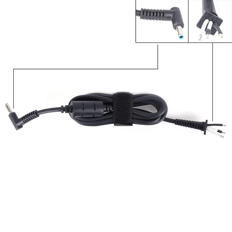 Cable De Alimentación Cc Jack Cable 200w Macho 4,5*3,0mm Con Led Para Hp 1,5 M Cable De Enchufe Cc 4,5*3,0mm 1,5 M