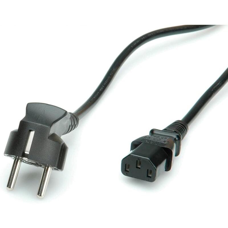 Cable De Alimentacion Schuko C13 1.20m Negro Chuco
