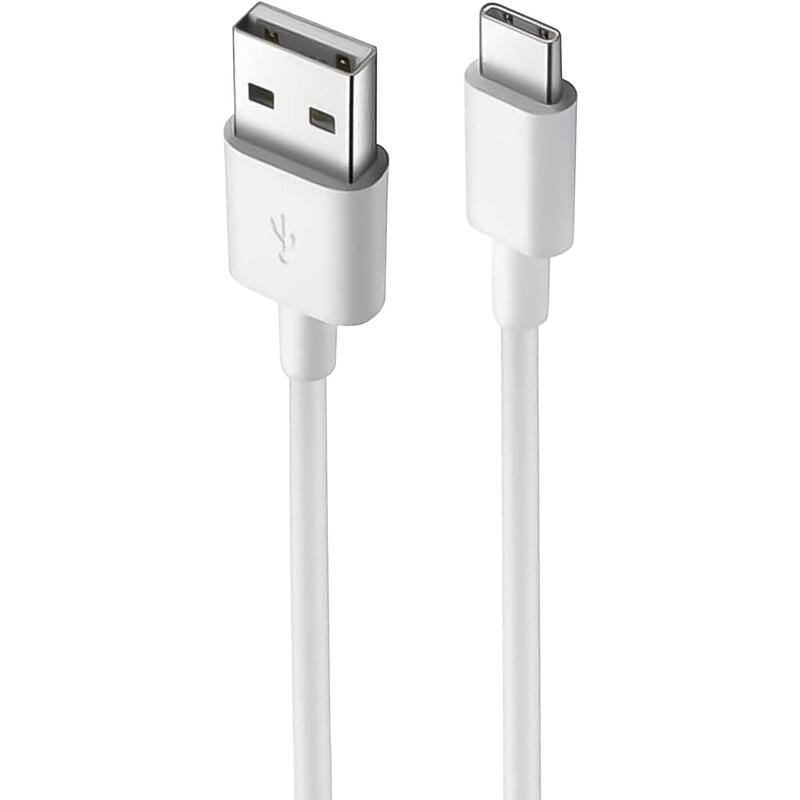 Cable De Carga + Datos Usb-A A Usb-C M/M 6a 1m Blanco