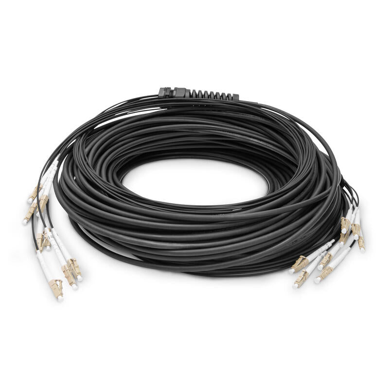 Cable De Fibra Óptica Digitus Lc->Upc 100m Preconfeccionado Om4 8
