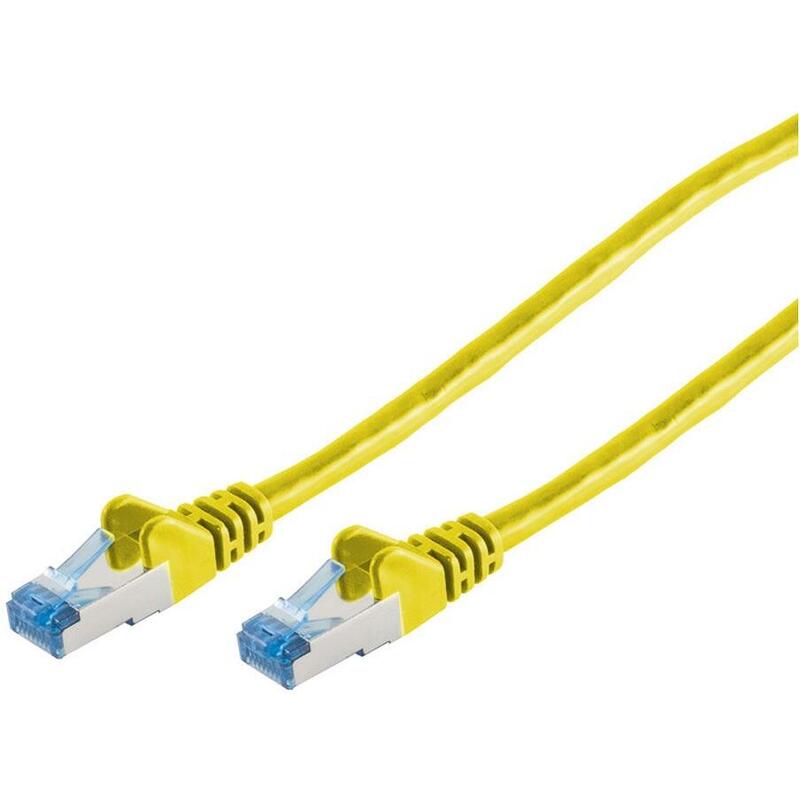 Cable De Red Cat6a Rj45 S/Ftp 2m Amarillo