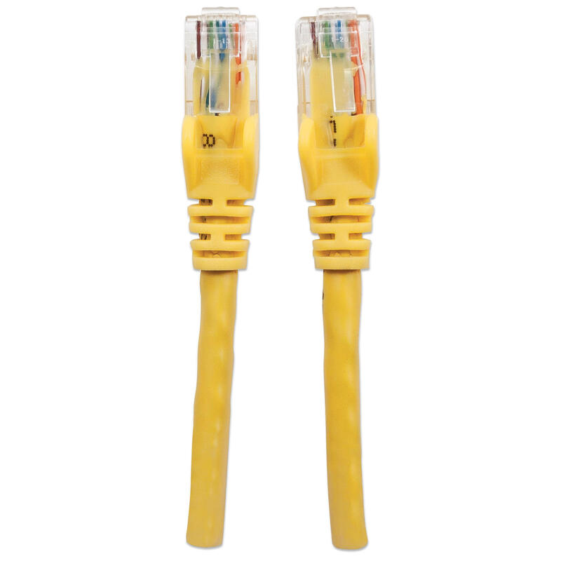 Intellinet Cat6 Utp, 2m Cable De Red Amarillo U/Utp (Utp)
