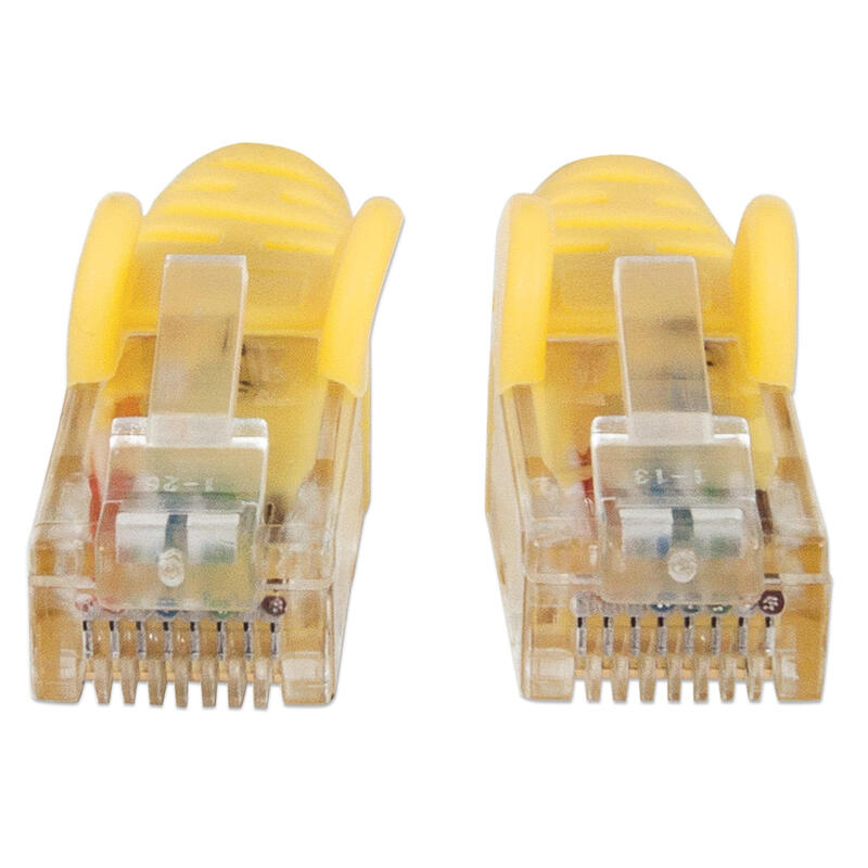 Intellinet Cat6 Utp, 2m Cable De Red Amarillo U/Utp (Utp)