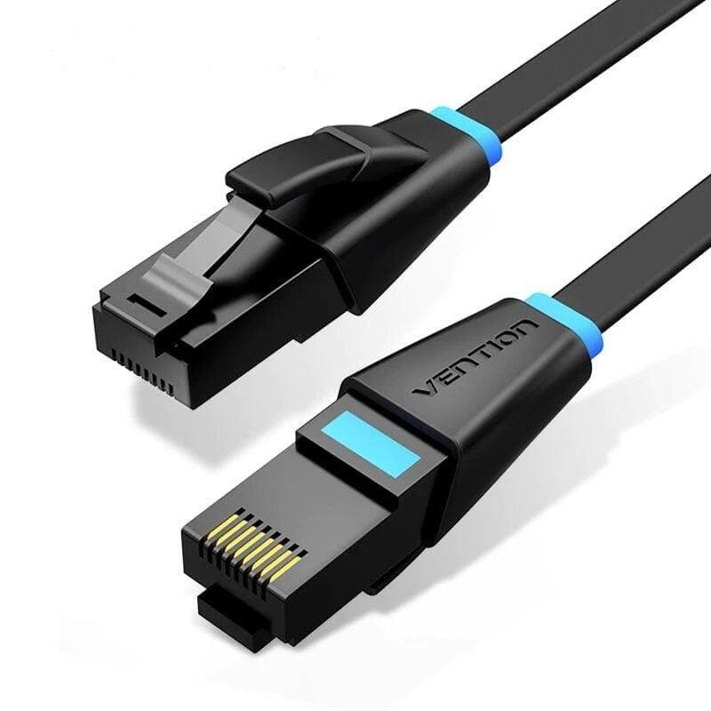 Cable De Red Rj45 Utp Vention Ibjbh Cat.6a 2m Negro