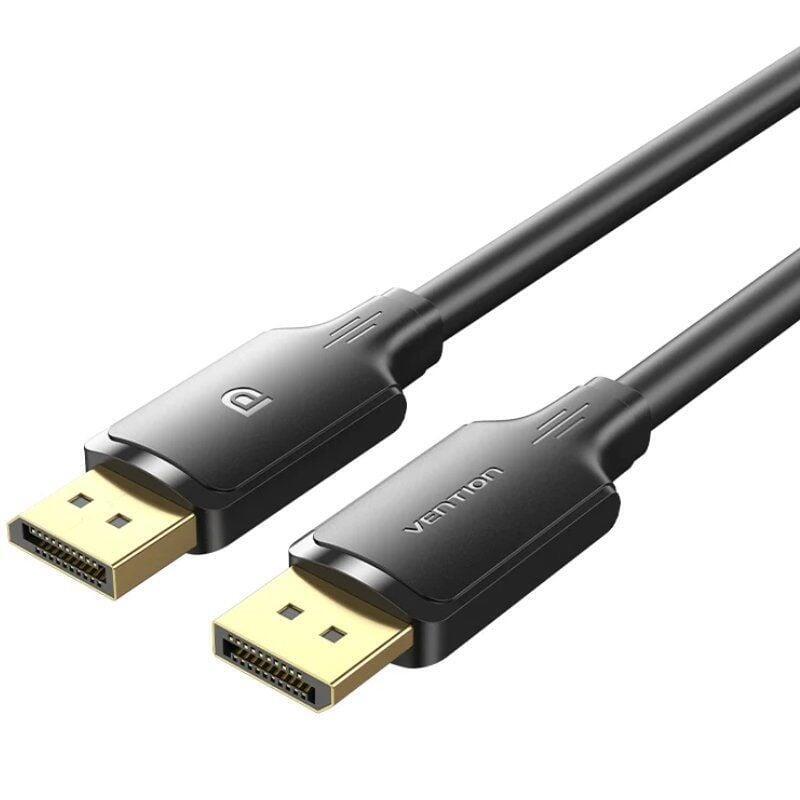 Cable Displayport 1.2 4k Vention Hakbj Displayport Macho Displayport Macho 5m Negro