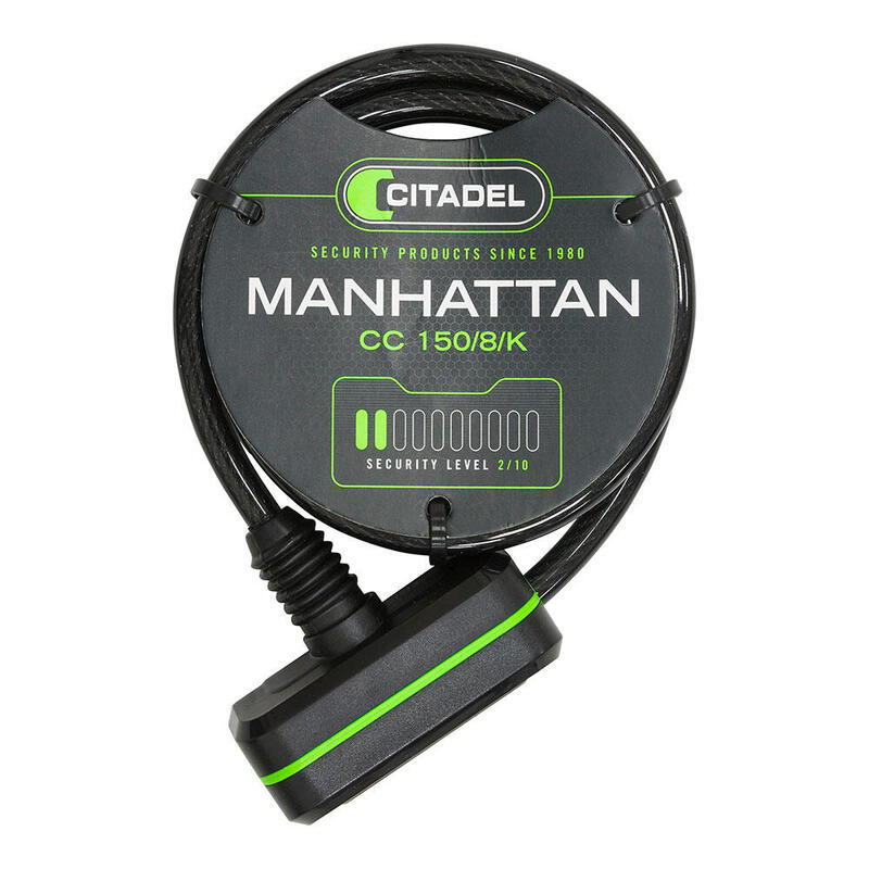 Cable Espiral Citadel Negro 150cm Cc 150/8/K Cidatel