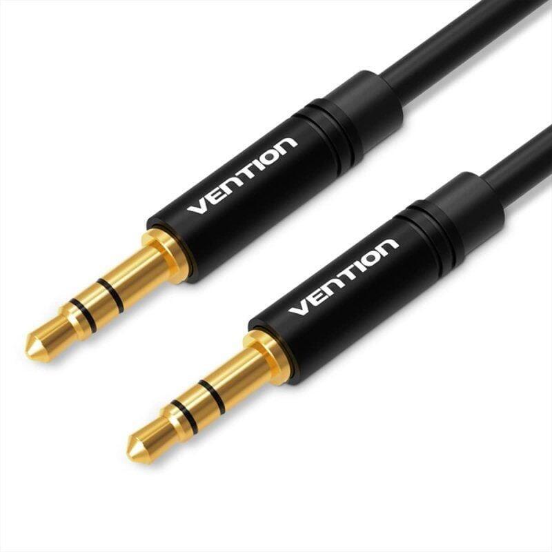 Cable Estéreo Vention Bakbf Jack 3.5 Macho Jack 3.5 Macho 1m Negro