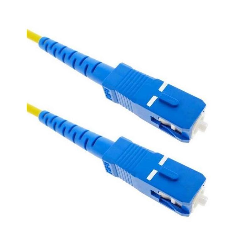 Cable Fibra Optica Routers Monomodo Libre De Halogeno Sc/Upc A Sc/Upc 2m