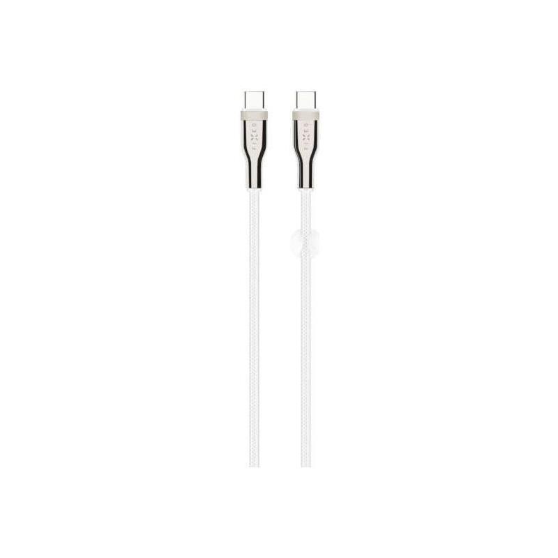 Cable Fixed Usb-C/Usb-C I Obsluga Pd, 2 M, Usb 2.0, 100 W, Bialy