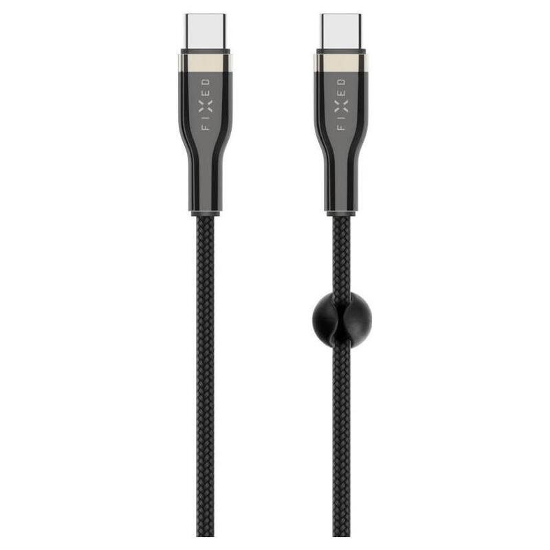Cable Fixed Usb-C/Usb-C I Obsluga Pd, 2 M, Usb 2.0, 100 W, Czarny