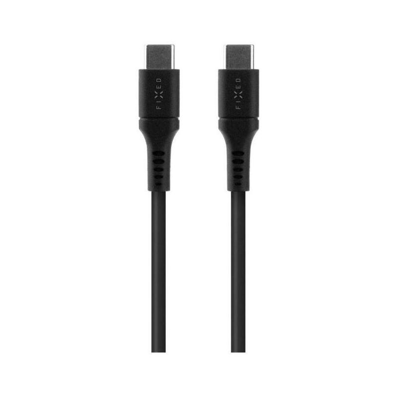 Cable Fixed Usb-C/Usb-C I Obsluga Pd, 2 M, Usb 2.0, 60 W, Czarny