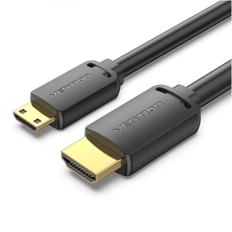 Cable Hdmi 4k Vention Aghbf Hdmi Macho Mini Hdmi Macho 1m Negro